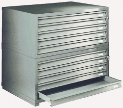 A0 4 Drawer Designfile Capital Steel Planchests