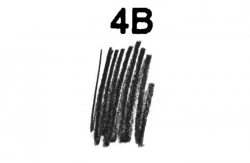 Staedtler Mars Lumograph Pencils 4B