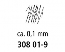 0.1mm Staedtler pigment liner