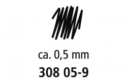 0.5mm Staedtler pigment liner