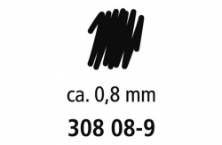 Staedtler pigment liner 0.8mm