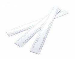 300mm Blundell Harling Oval Scale Ruler - Academy